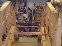 18 ft. wooden arch bridge