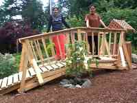 11' light pedestrian bridge