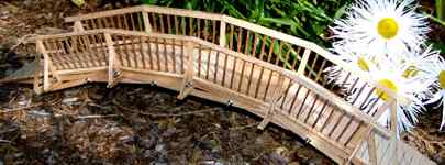 click for a larger picture of the model bridge