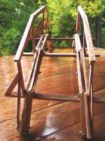 click for a larger picture of the model bridge