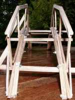 click for a larger picture of the model bridge