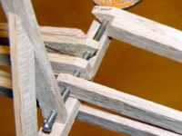 click for a larger picture of the model bridge