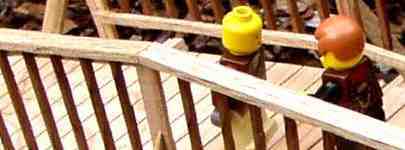 click for a larger picture of the model bridge
