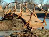 25ft. pedestrian bridge