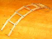 Popsicle stick bridge
