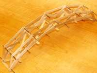 Popsicle stick bridge