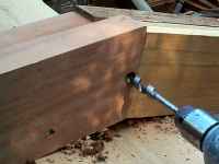 Wooden Arch Bridge Lap Joint